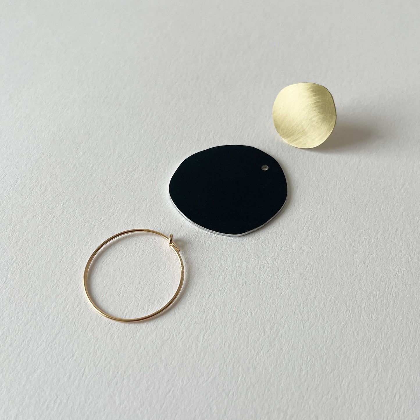 Brass Cast Earrings