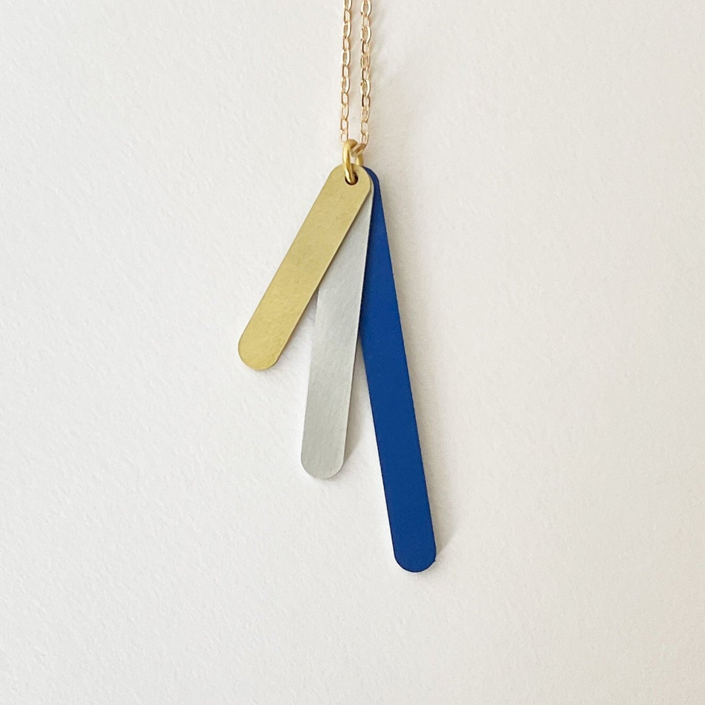 Capsule Necklace Cobalt
