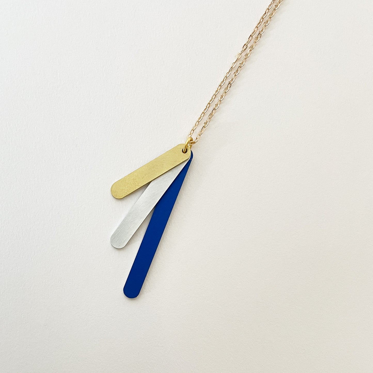 Capsule Necklace Cobalt