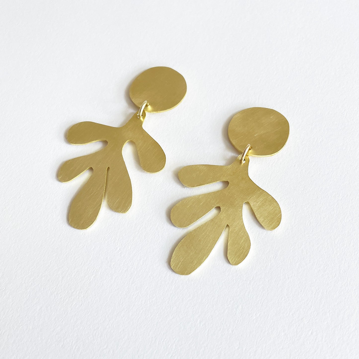 Brass Dulse Earrings