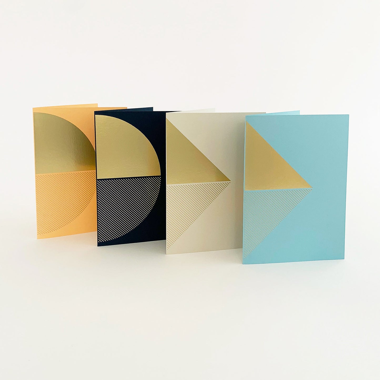 Reflex Card Brass & Sky