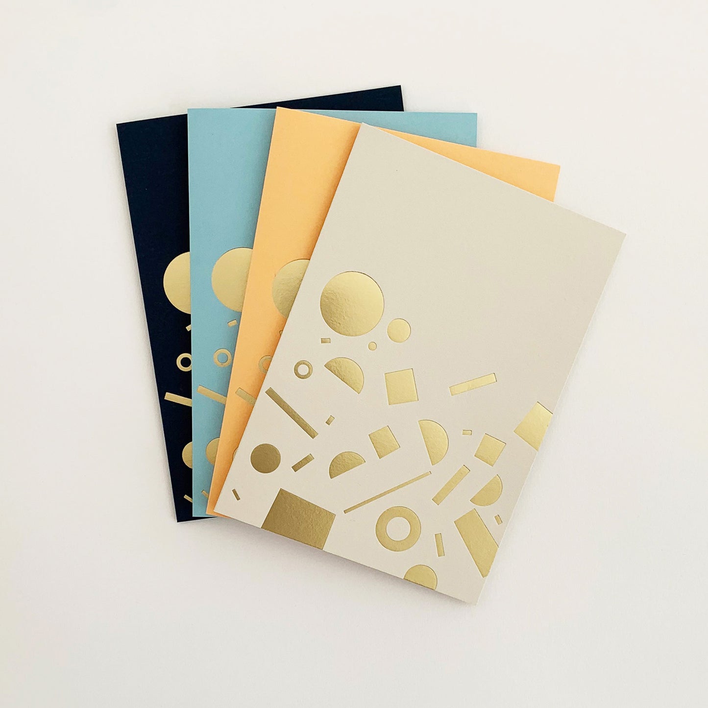 Scatter Card Brass & Sky