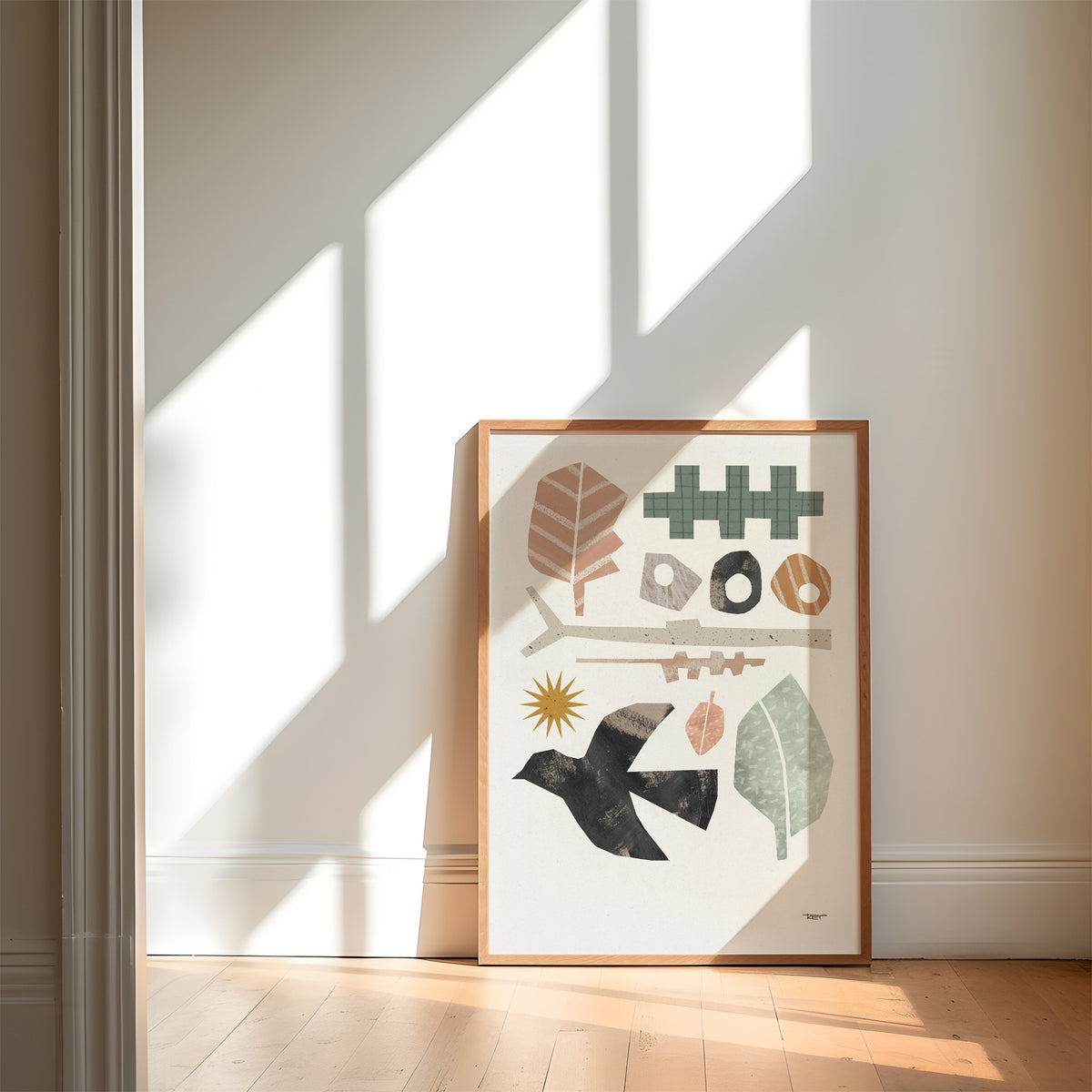 Forest Collage Print