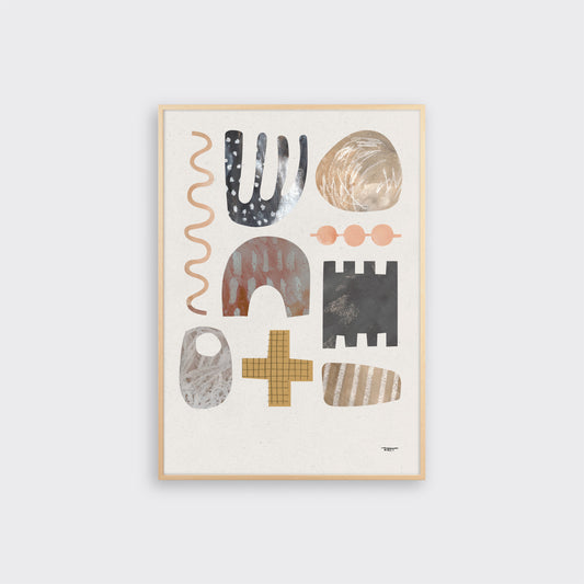 Shore Collage Print