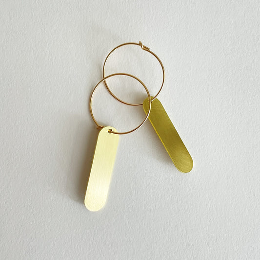 Stack Capsule Hoop Earrings