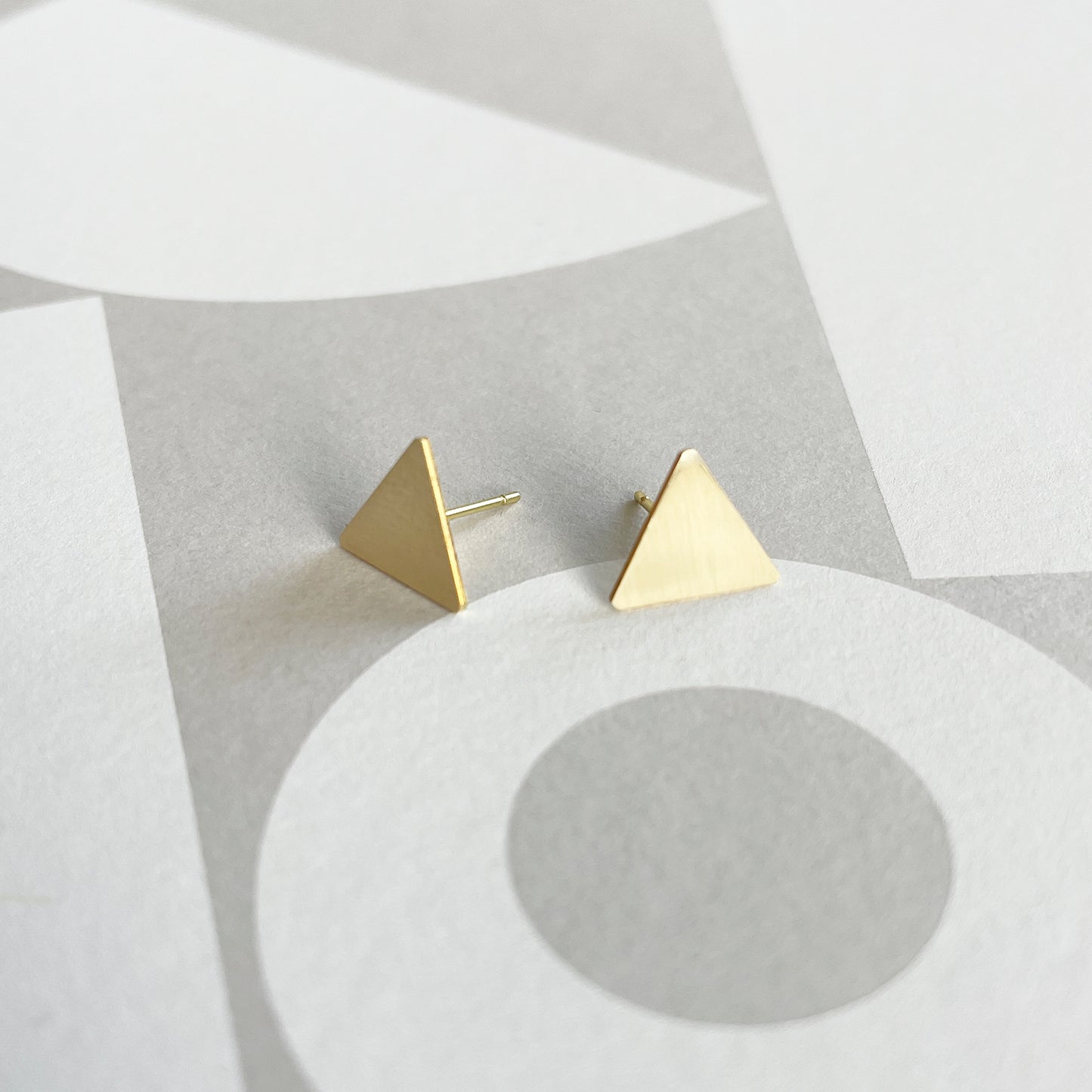 Triangle Stack Earrings