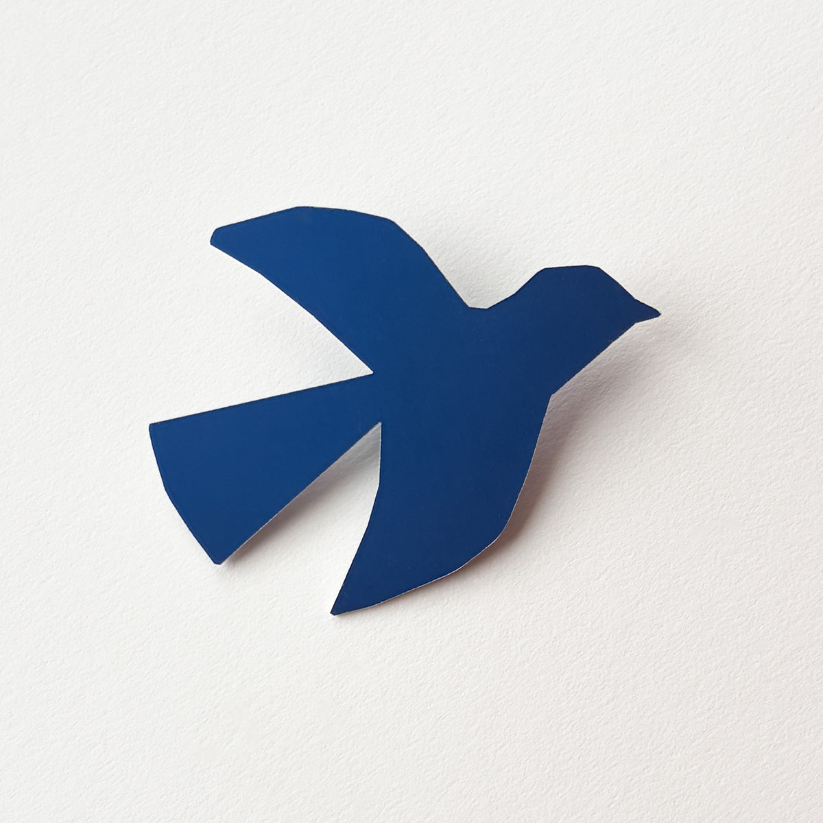Cobalt Bird Pin