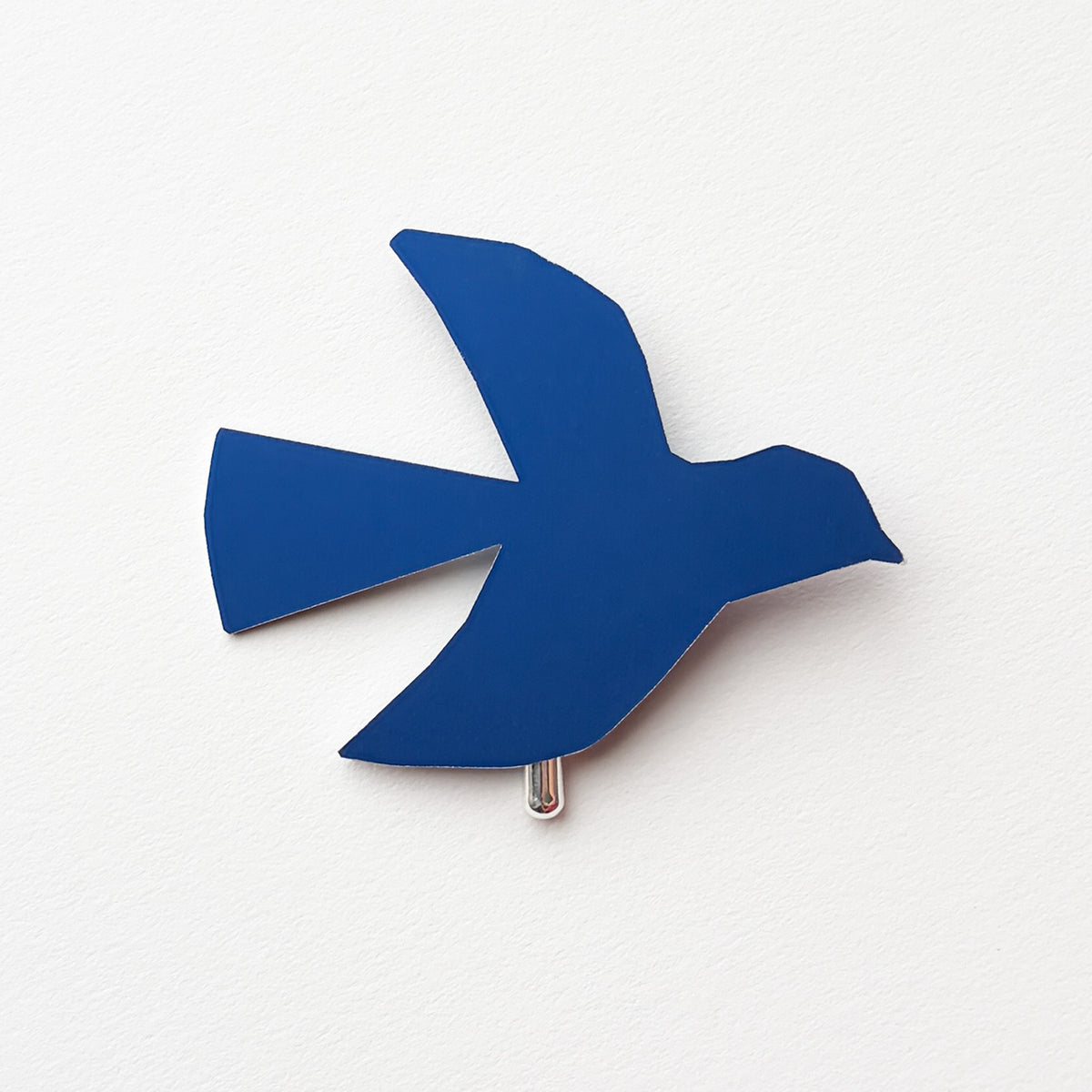 Cobalt Bird Pin