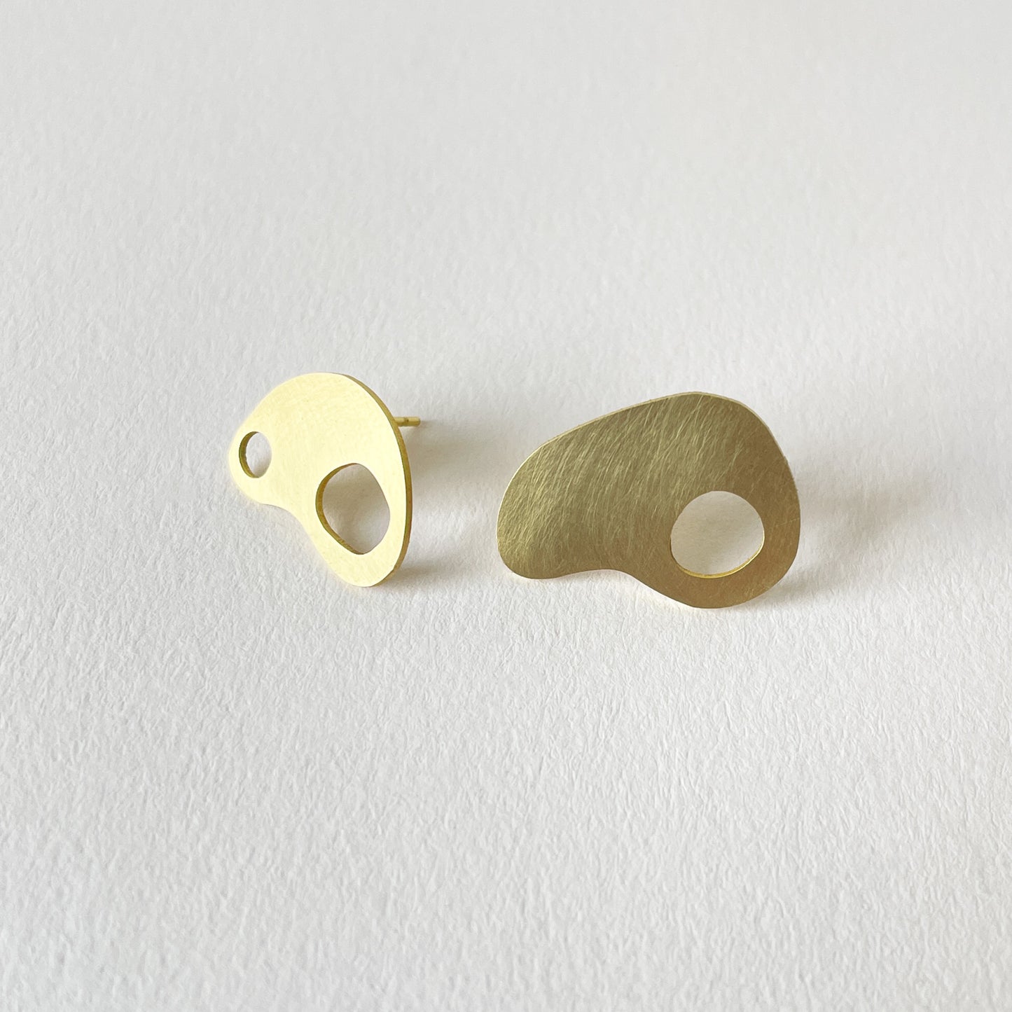 Brass Adder Earrings