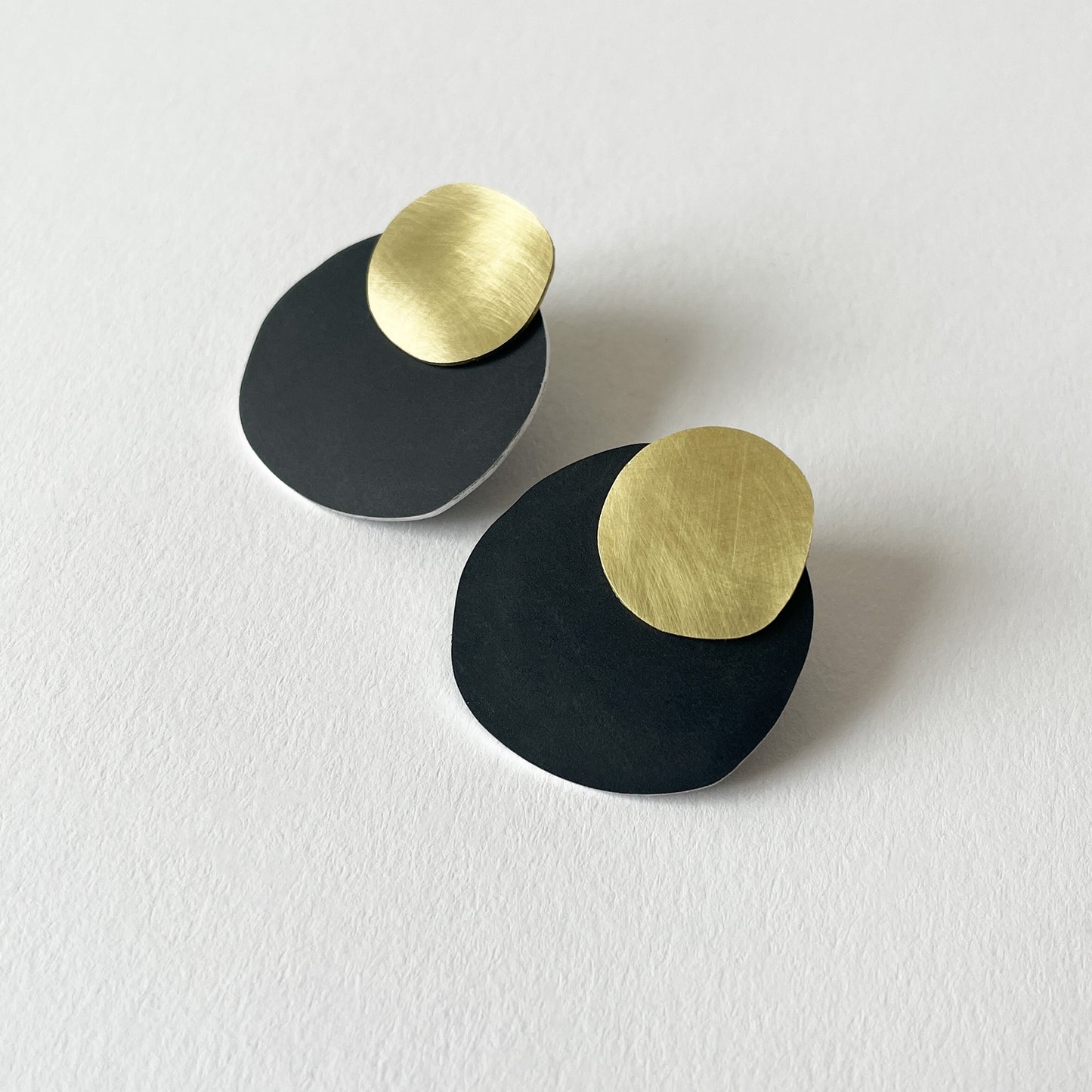 Brass Cast Earrings