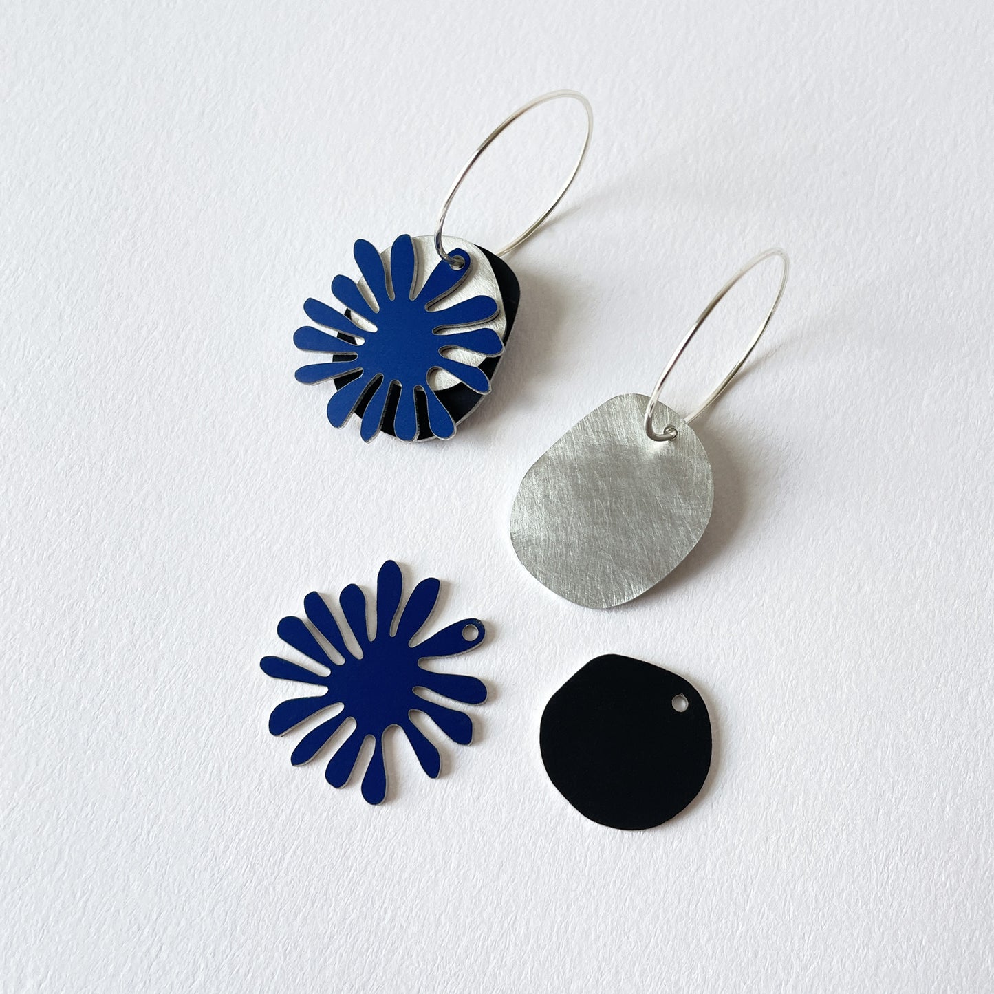 Flotsam Earrings Cobalt