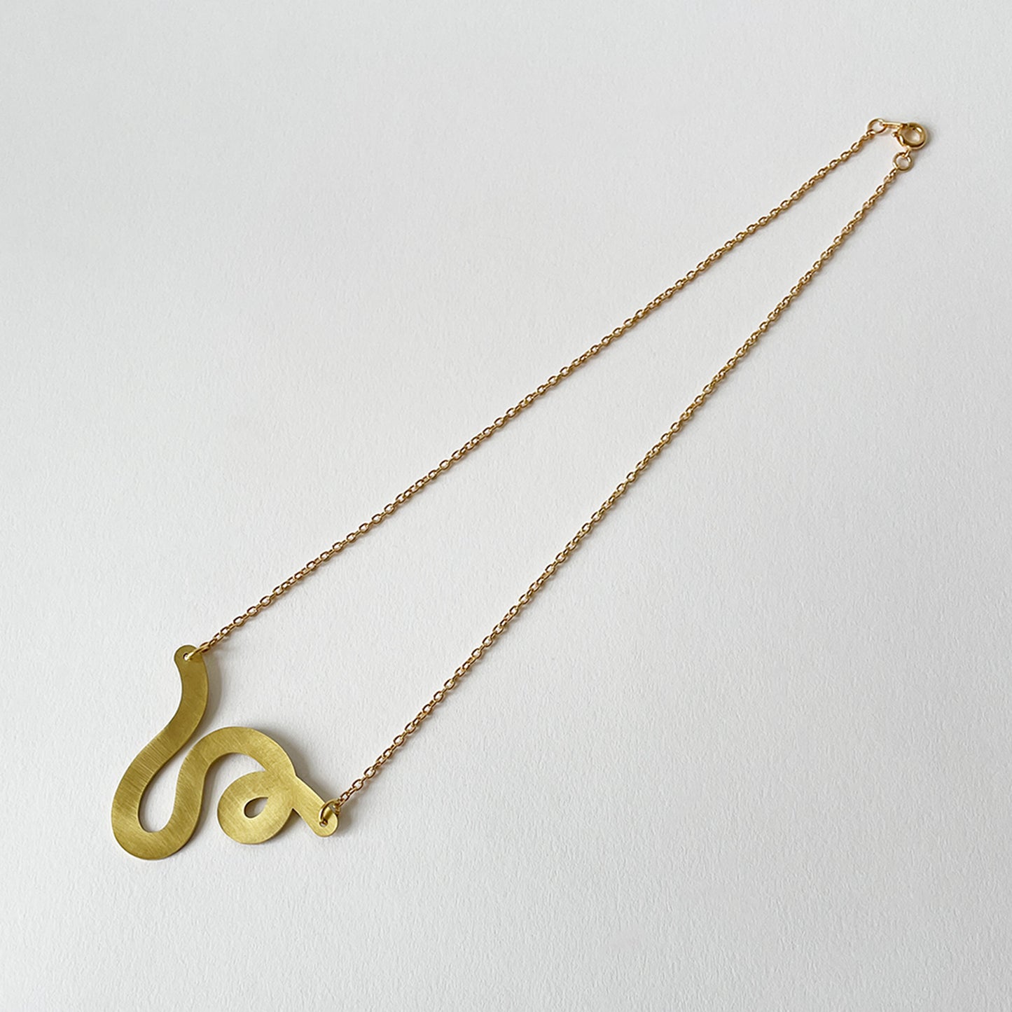 Brass Rope Necklace
