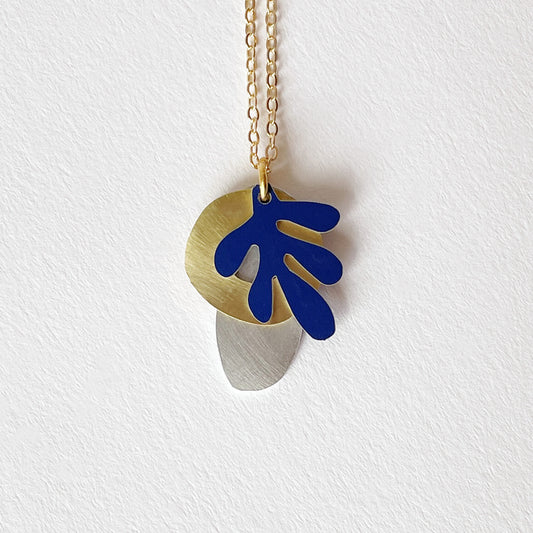 Tideline Necklace Cobalt