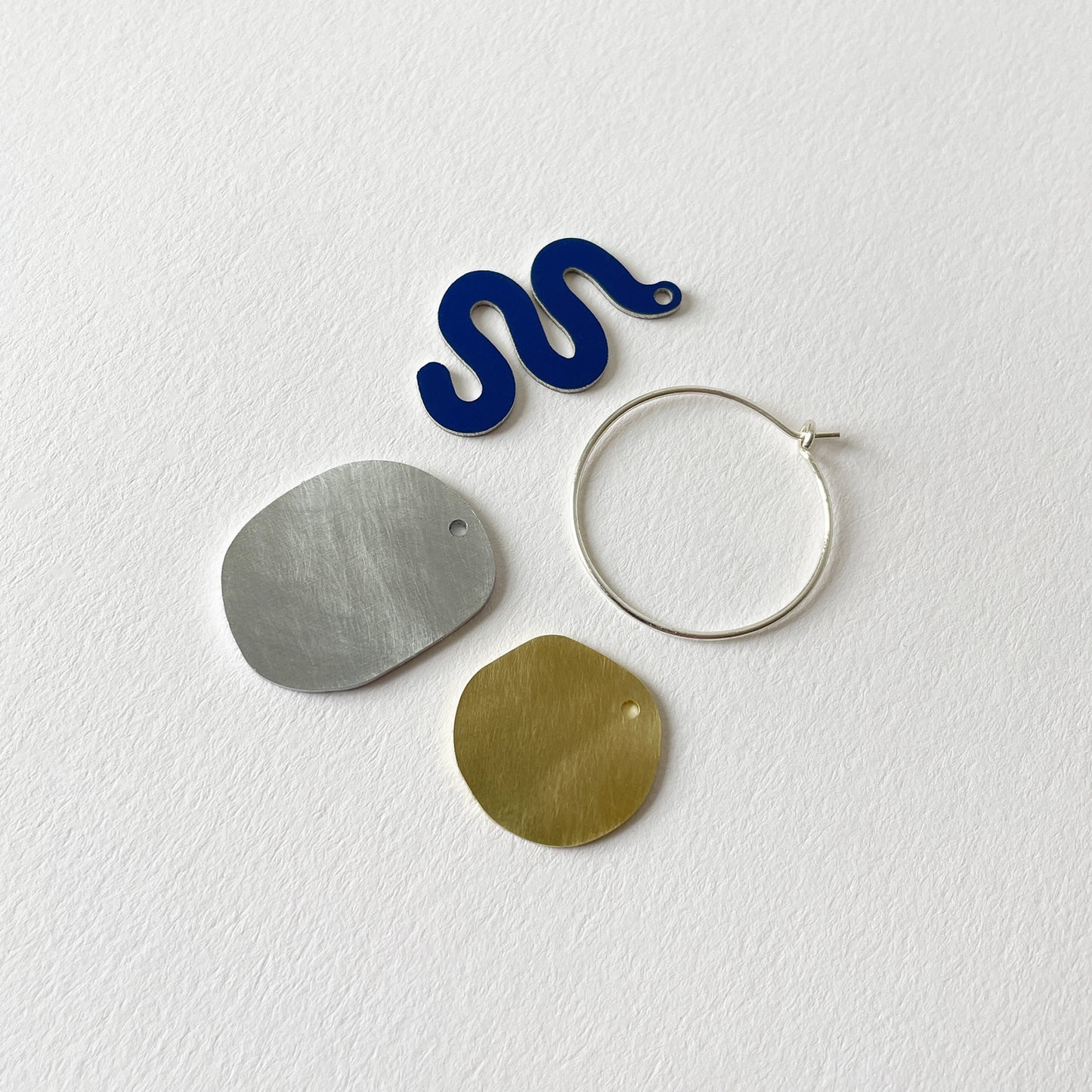 Rope Earrings Cobalt