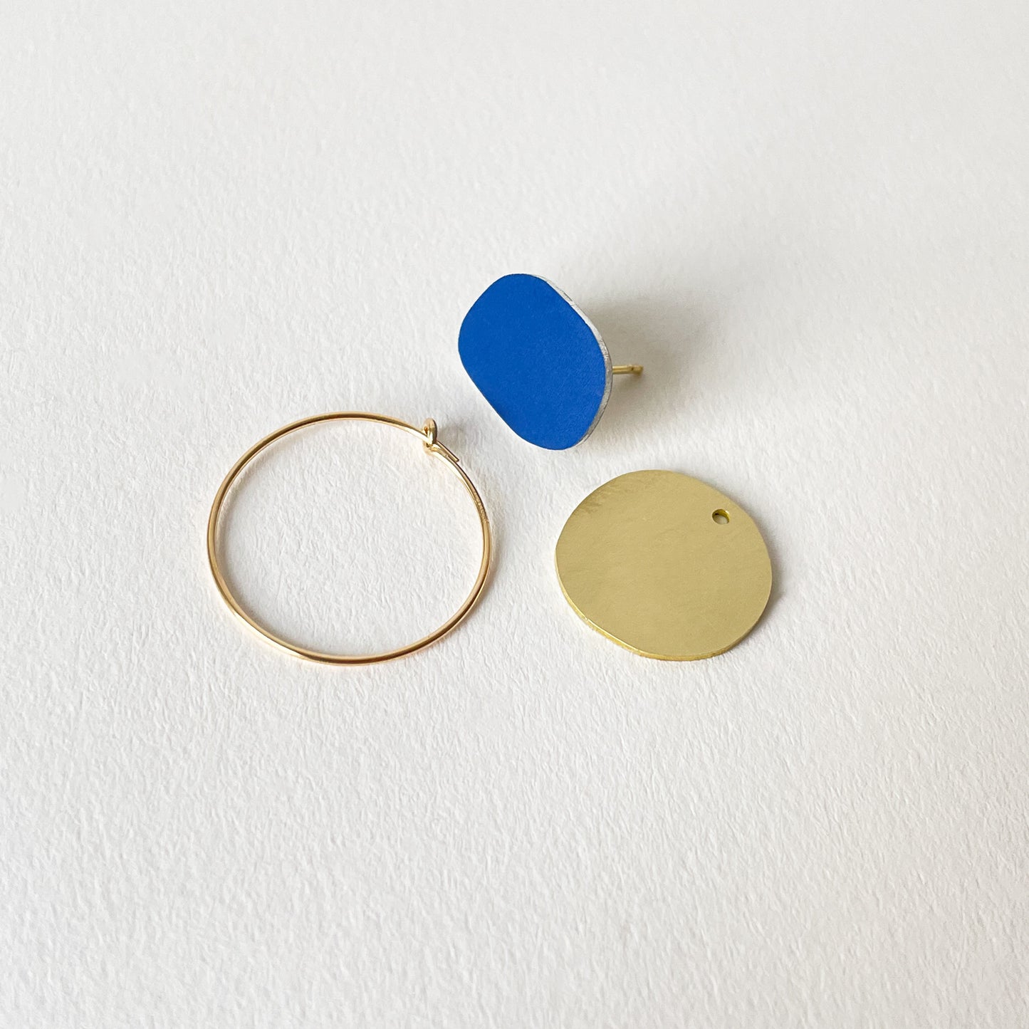 Brass Skim Earrings
