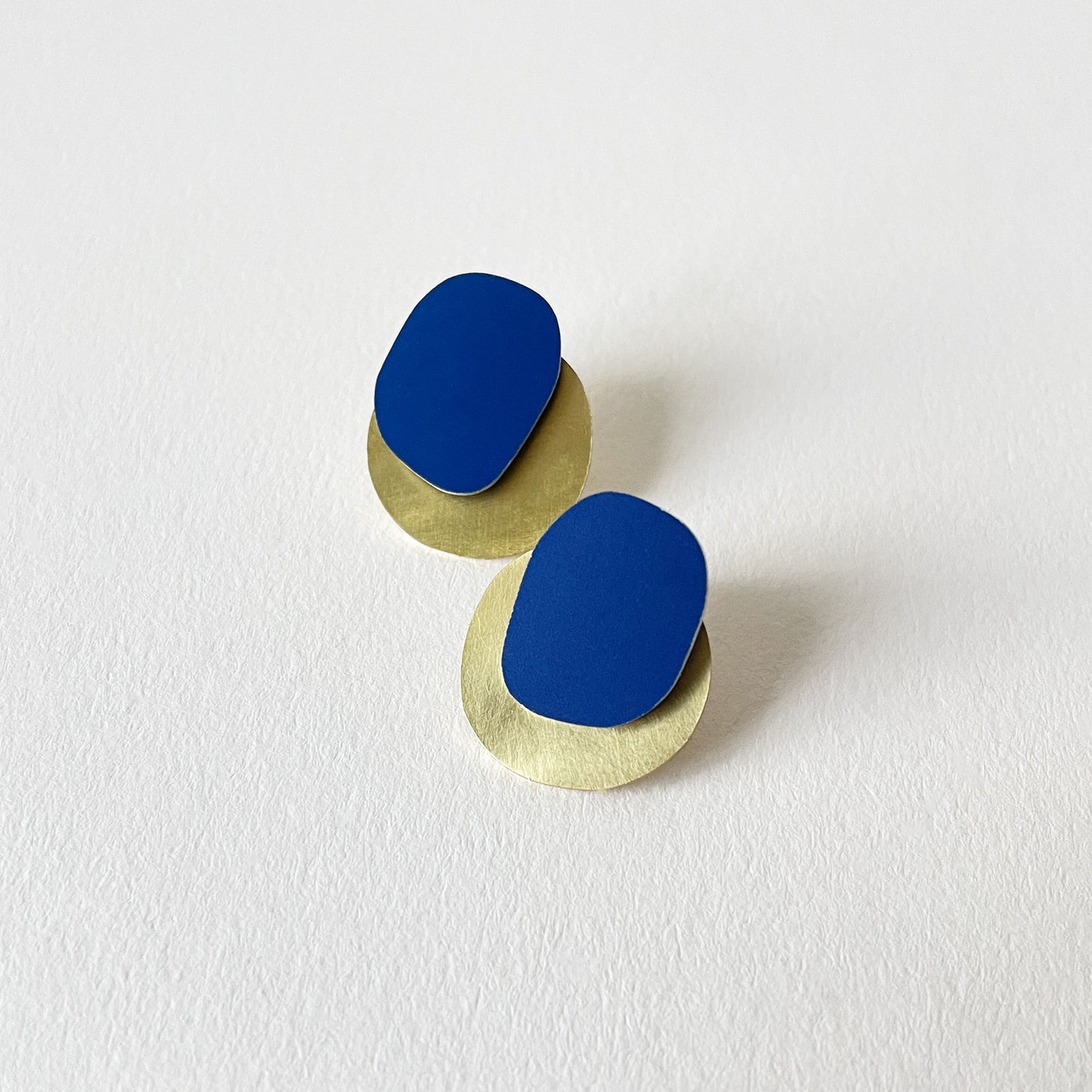 Brass Skim Earrings