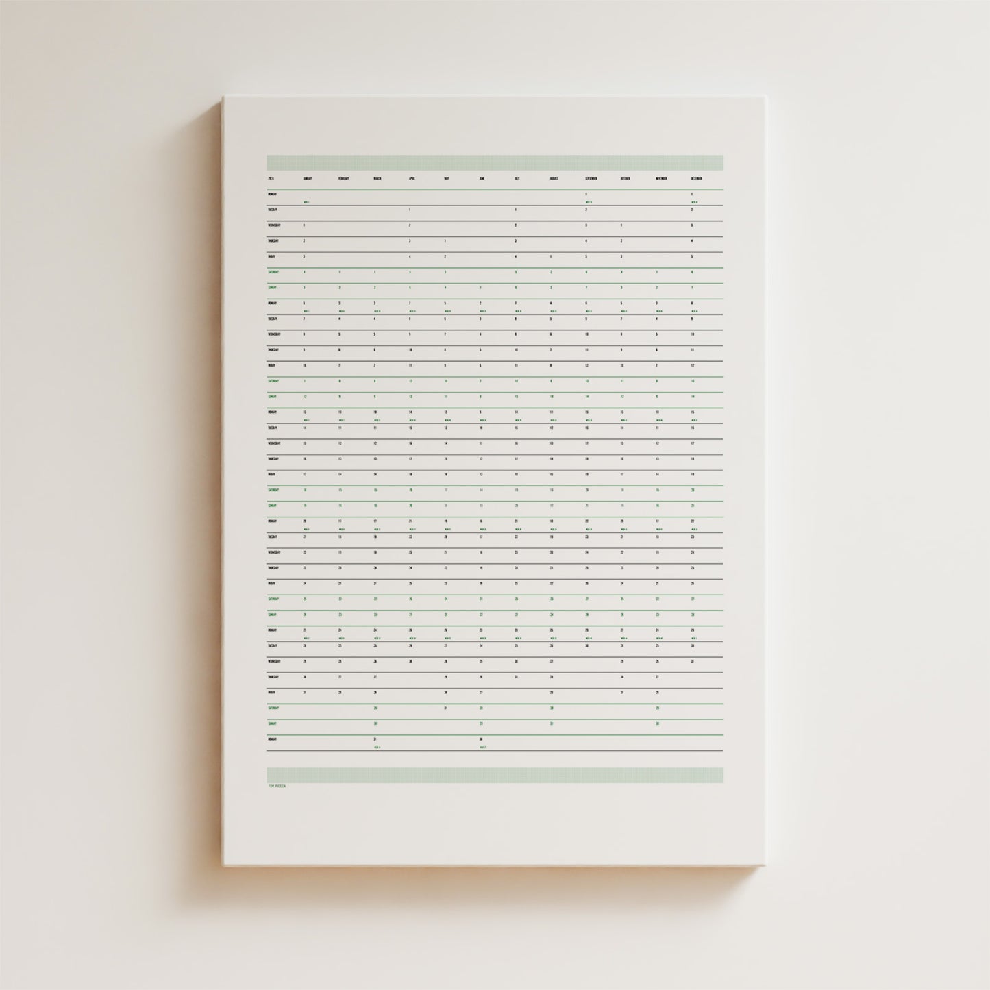 2025 Year Planner