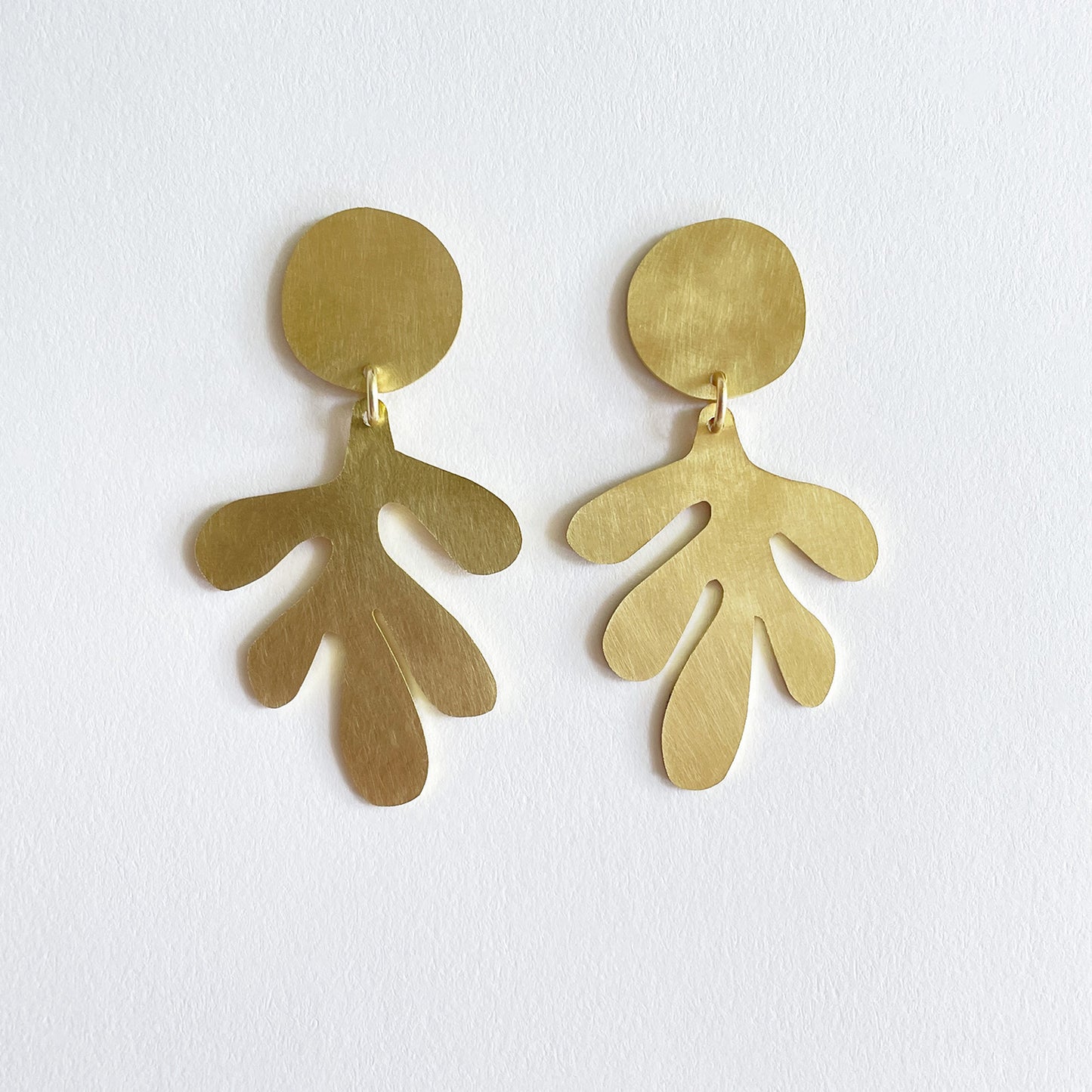 Brass Dulse Earrings