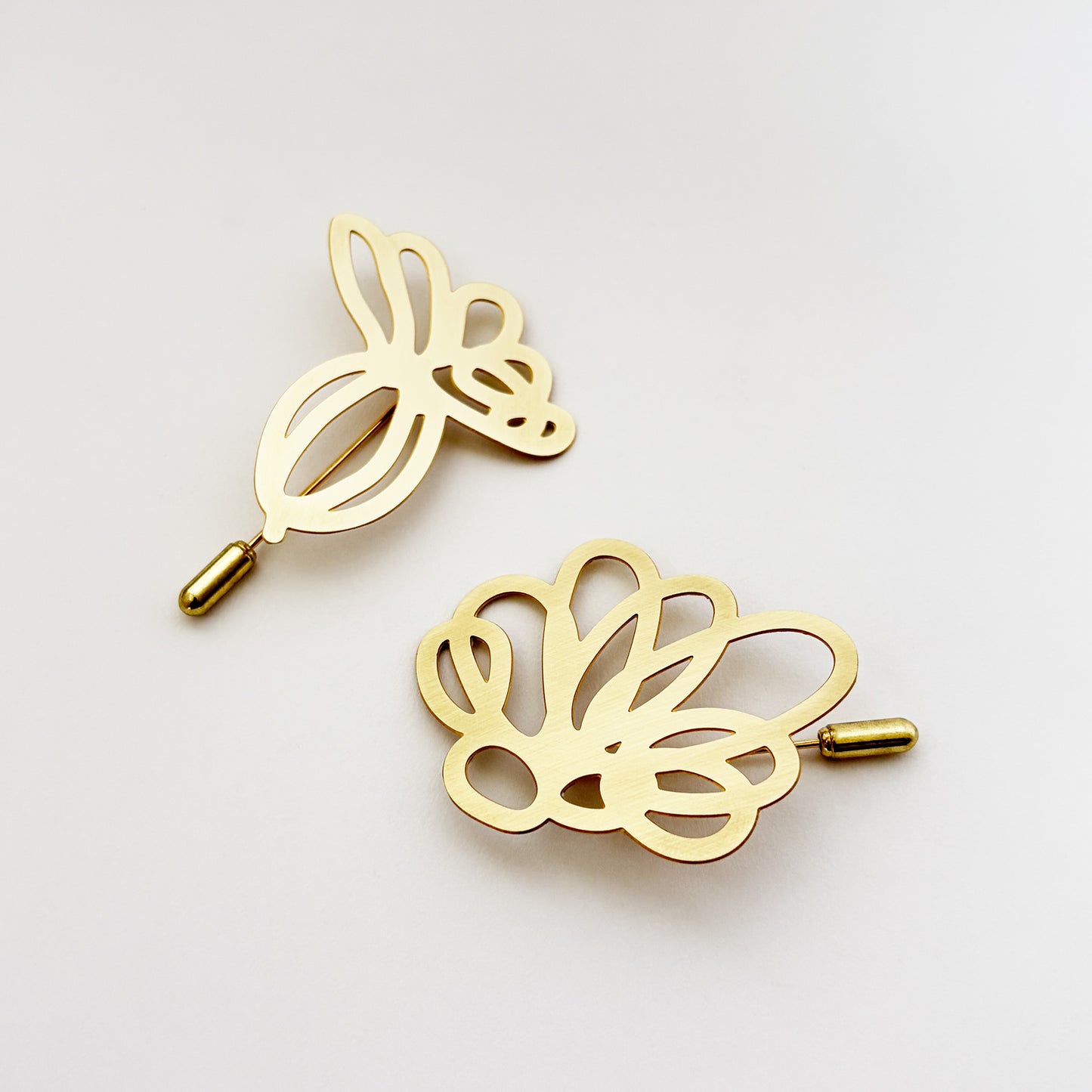 Brass Campion Pin