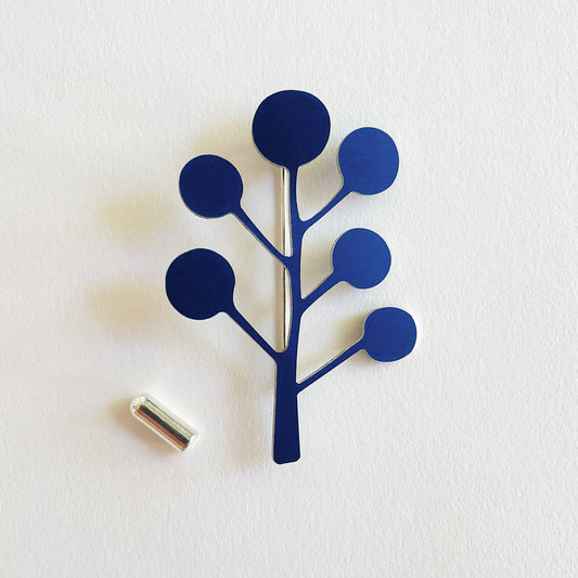 Cobalt Kelp Pin