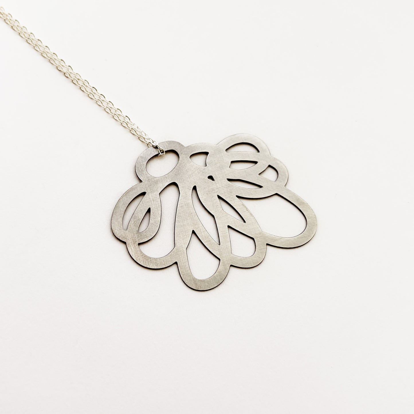 Steel Vetch Necklace