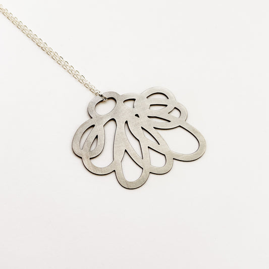 Steel Vetch Necklace