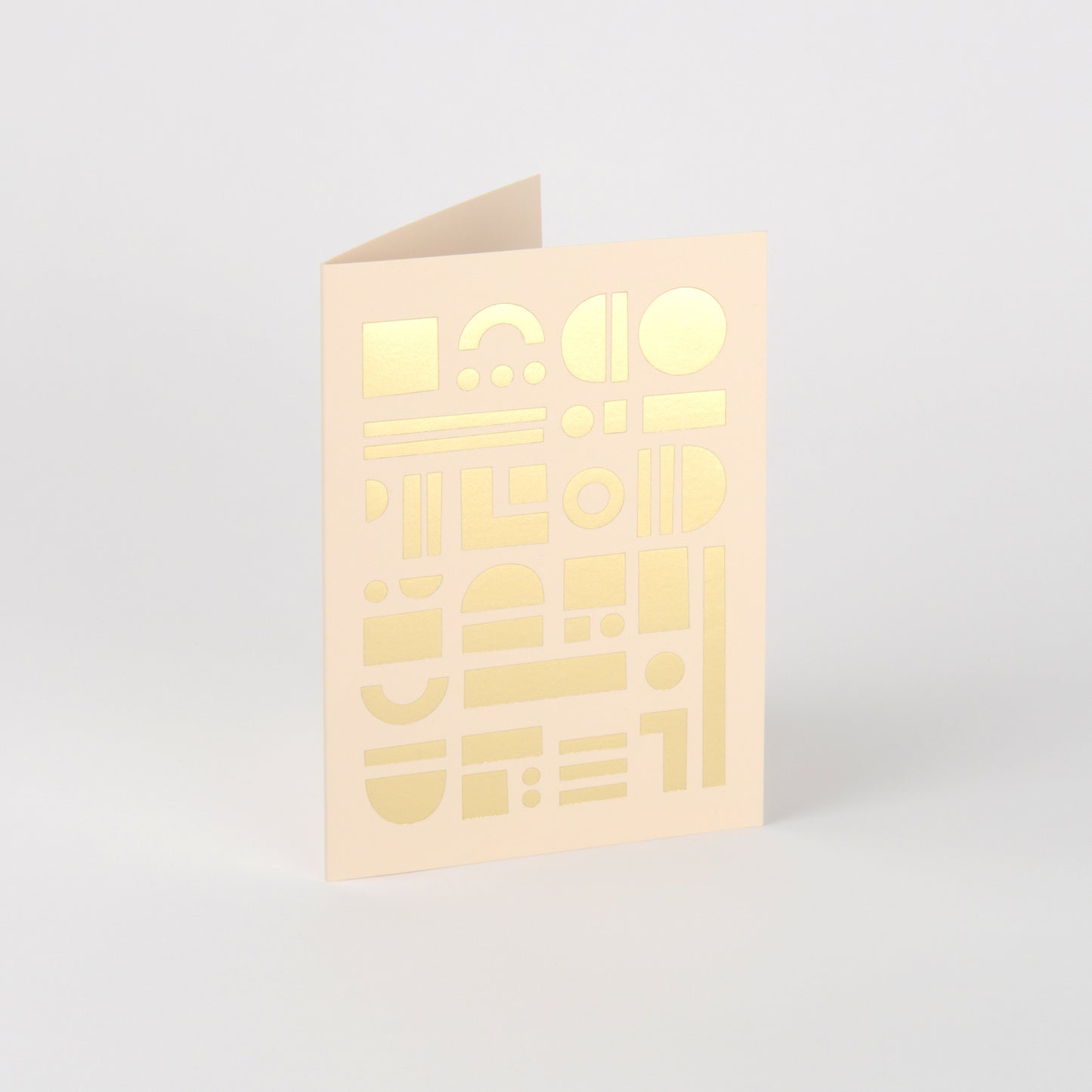 Artefact Card Brass & Peach
