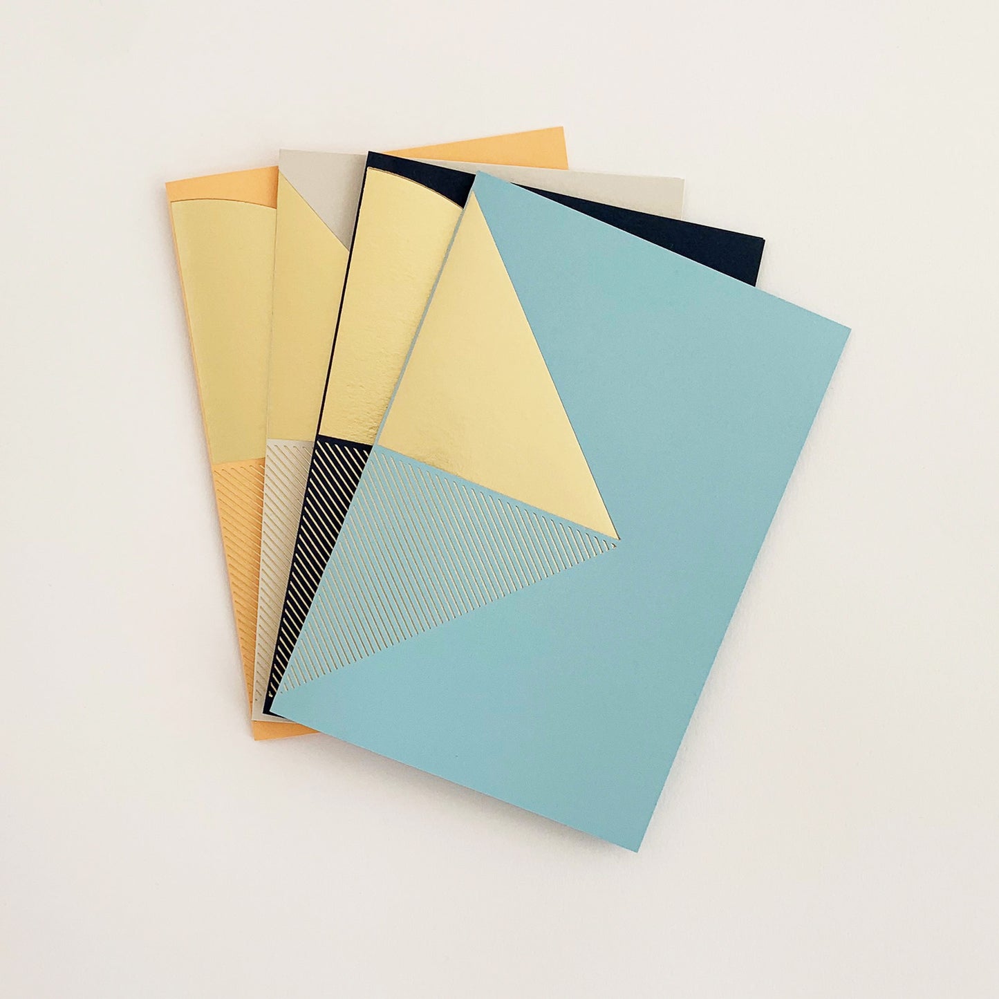 Reflex Card Brass & Mist