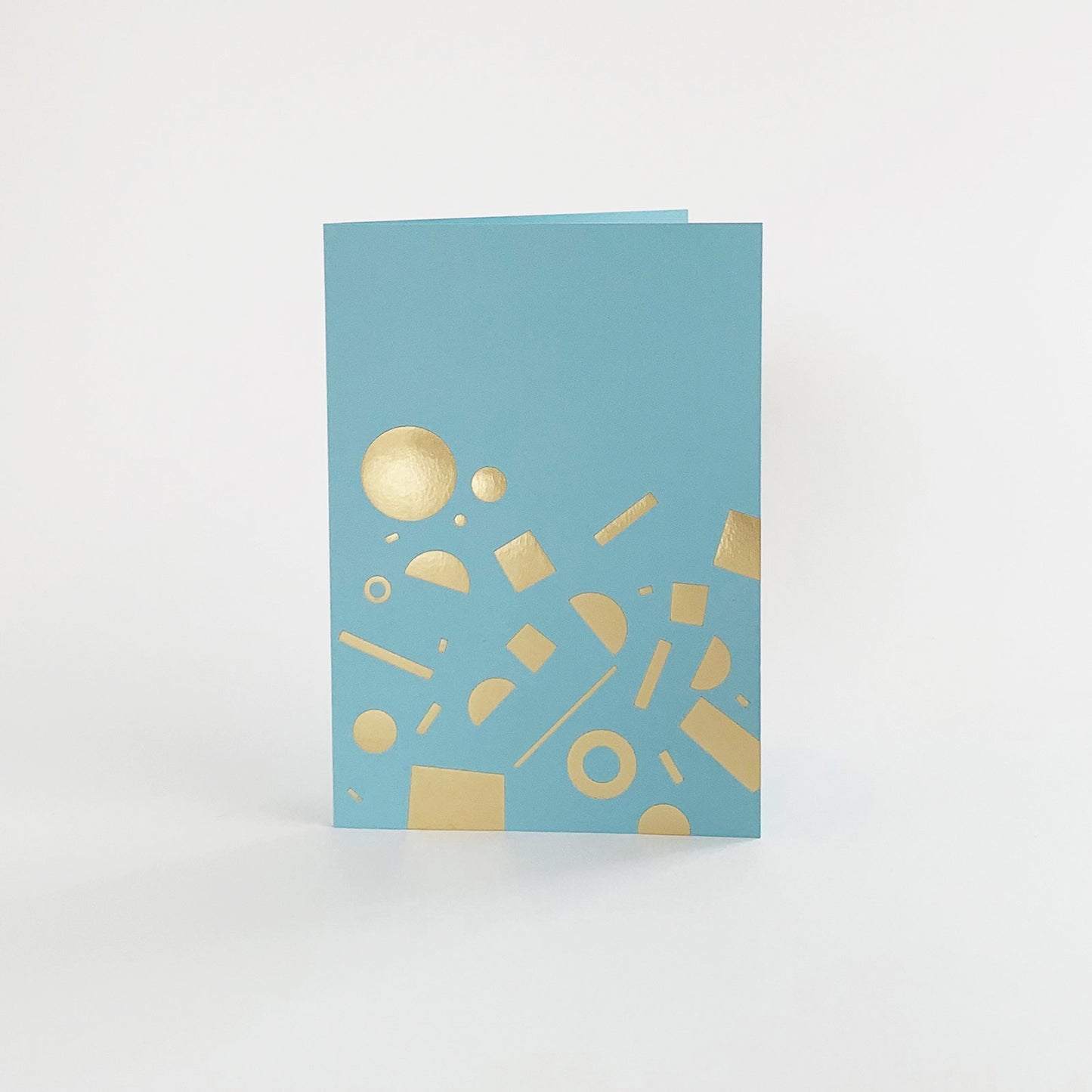 Scatter Card Brass & Sky