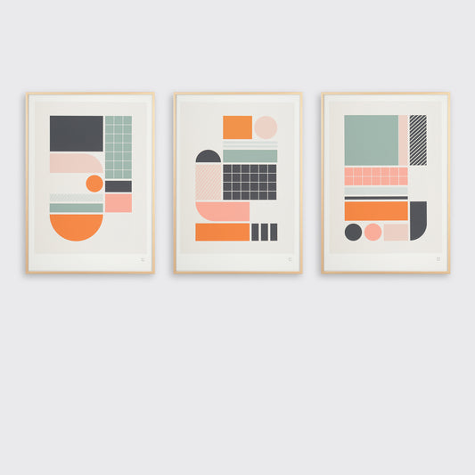 Tile Set of 3