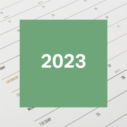 2023 Year Planner Second